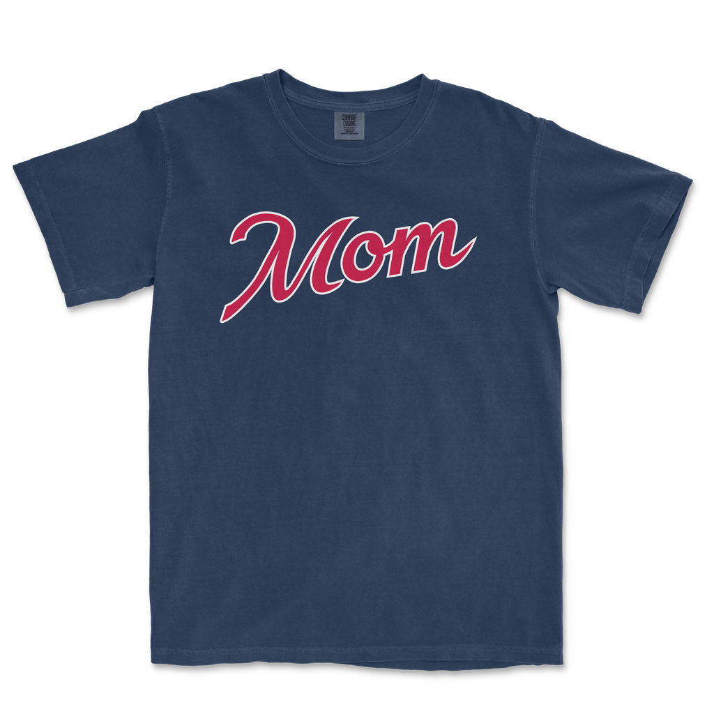 Atlanta Baseball Mom | Comfort Colors Tee | Printed In The USA