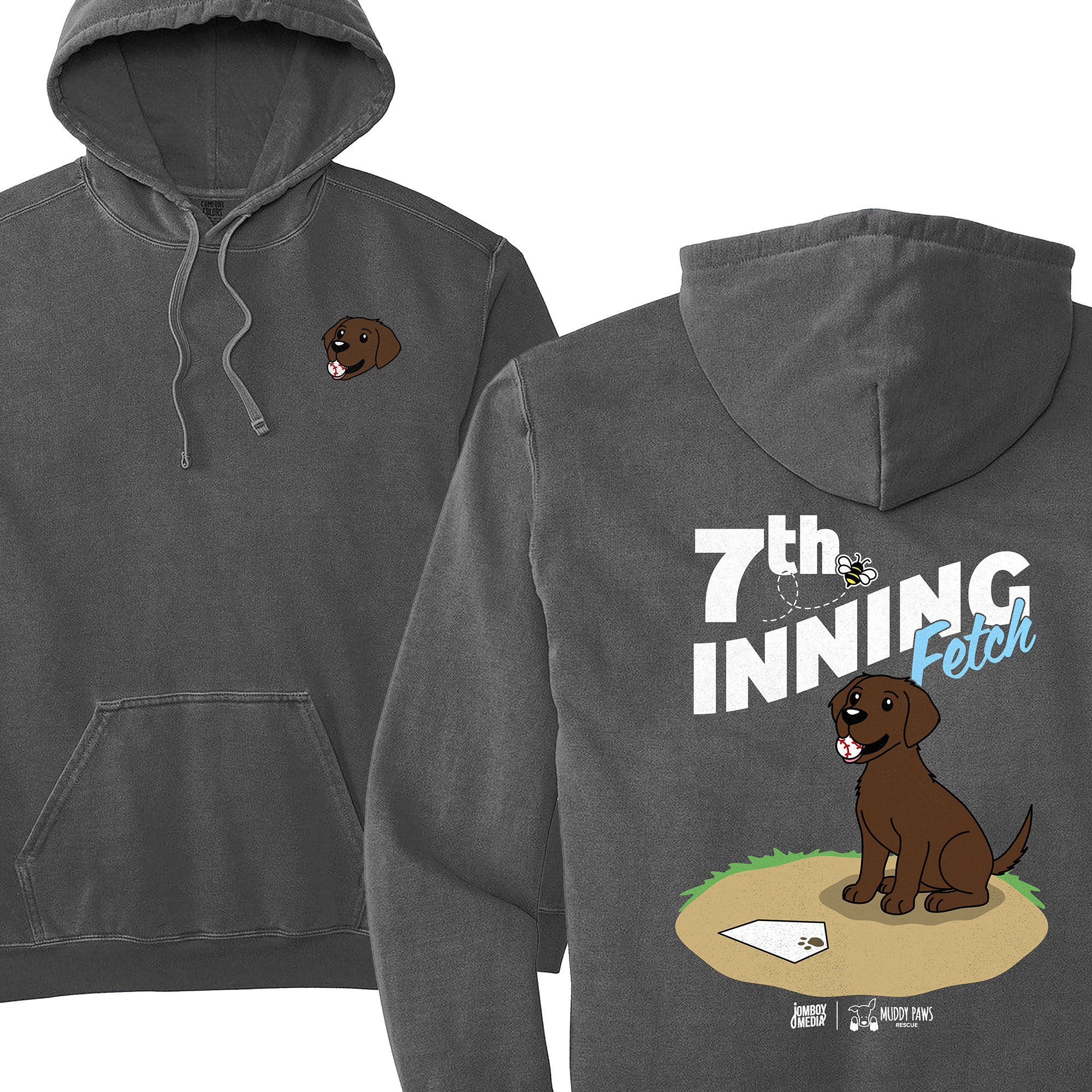 Chocolate Lab — 7th-Inning Fetch Hoodie