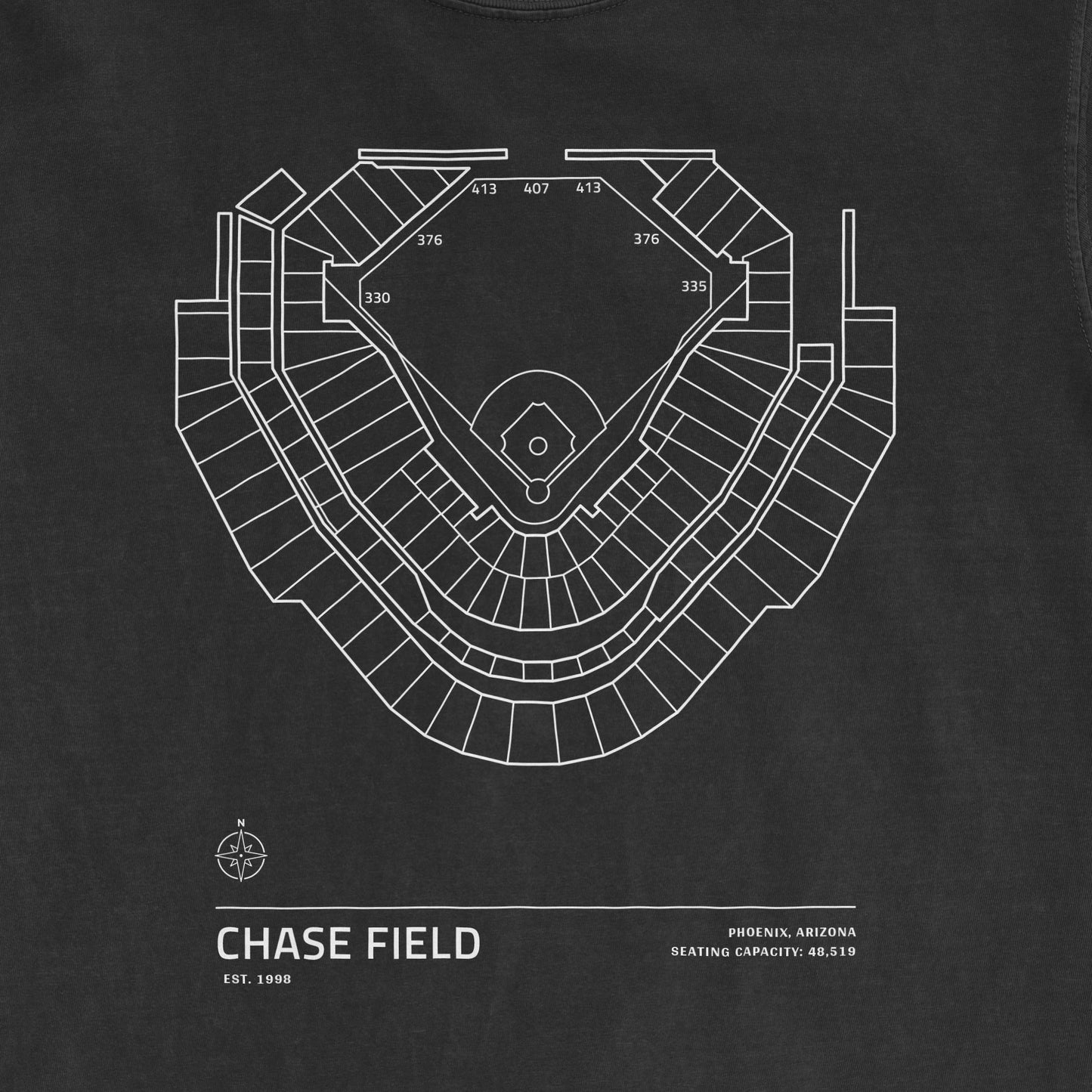Chase Field - Stadium Collection | Comfort Colors Tee