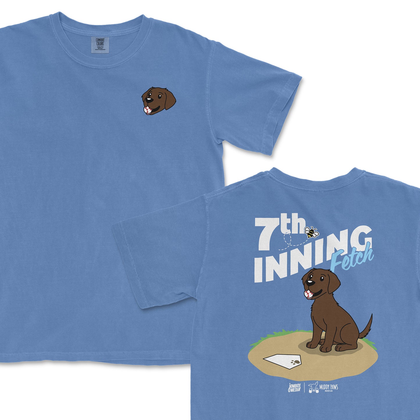 Chocolate Lab — 7th-Inning Fetch Cartoons