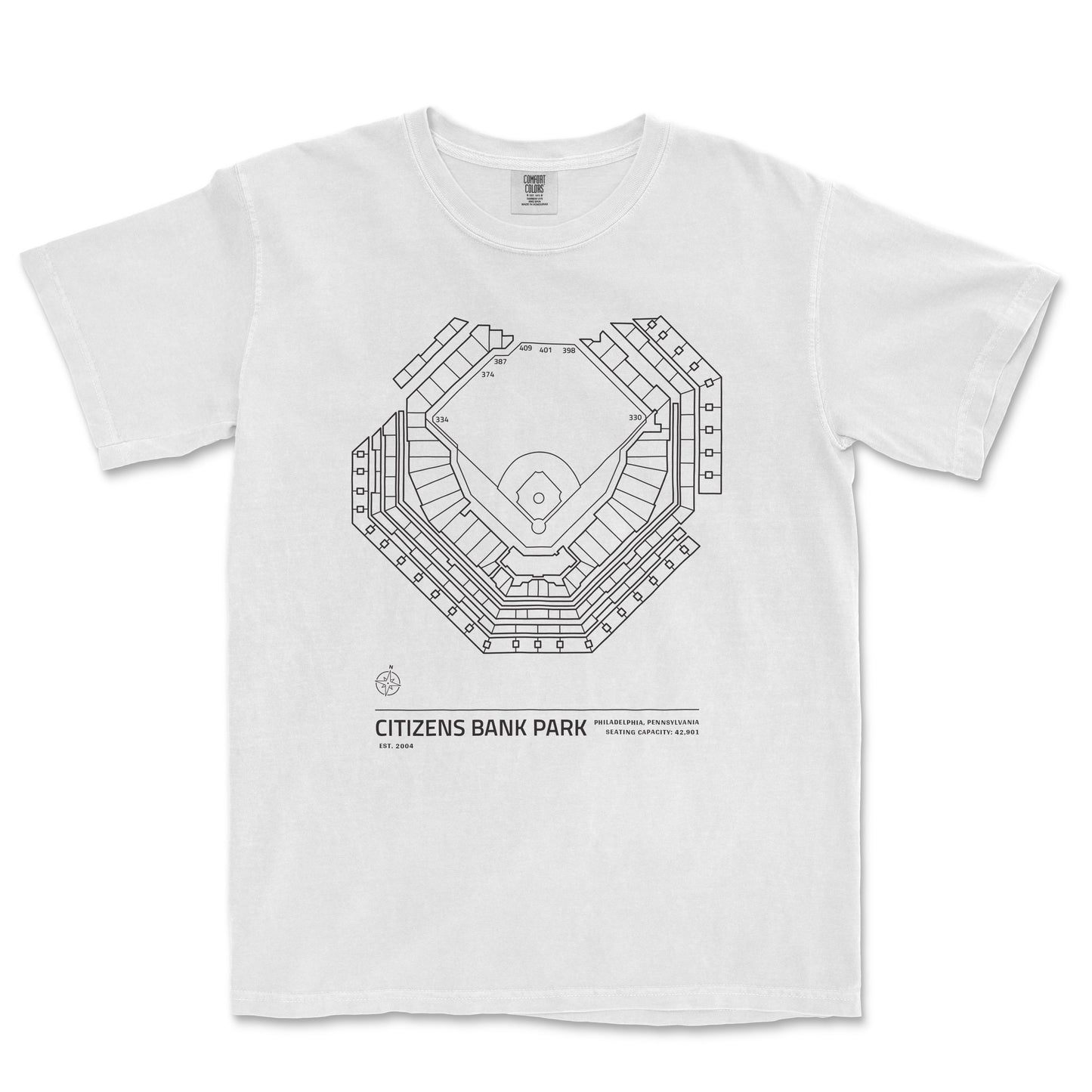 Citizens Bank Park - Stadium Collection | Comfort Colors Tee