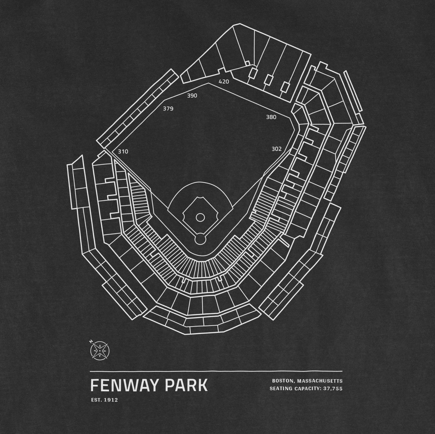 Fenway Park - Stadium Collection | Comfort Colors Tee