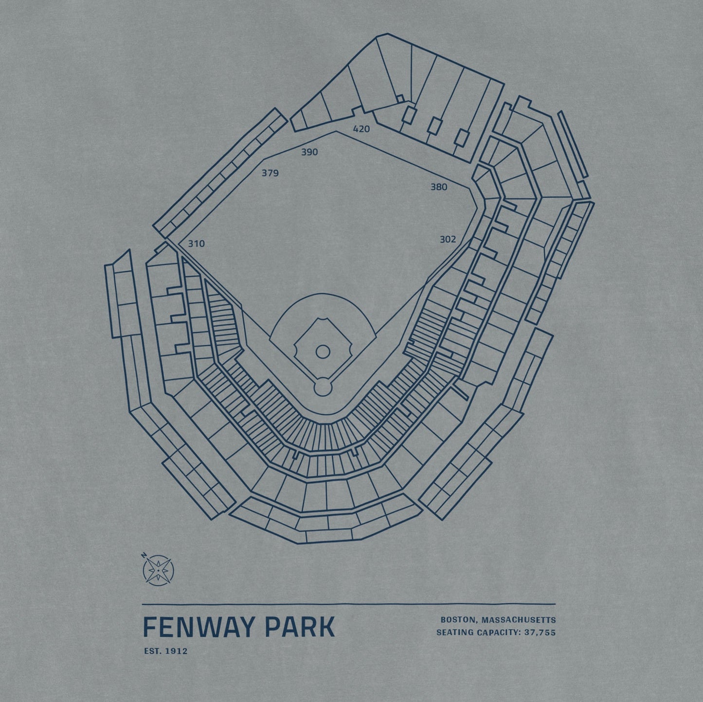 Fenway Park - Stadium Collection | Comfort Colors Tee
