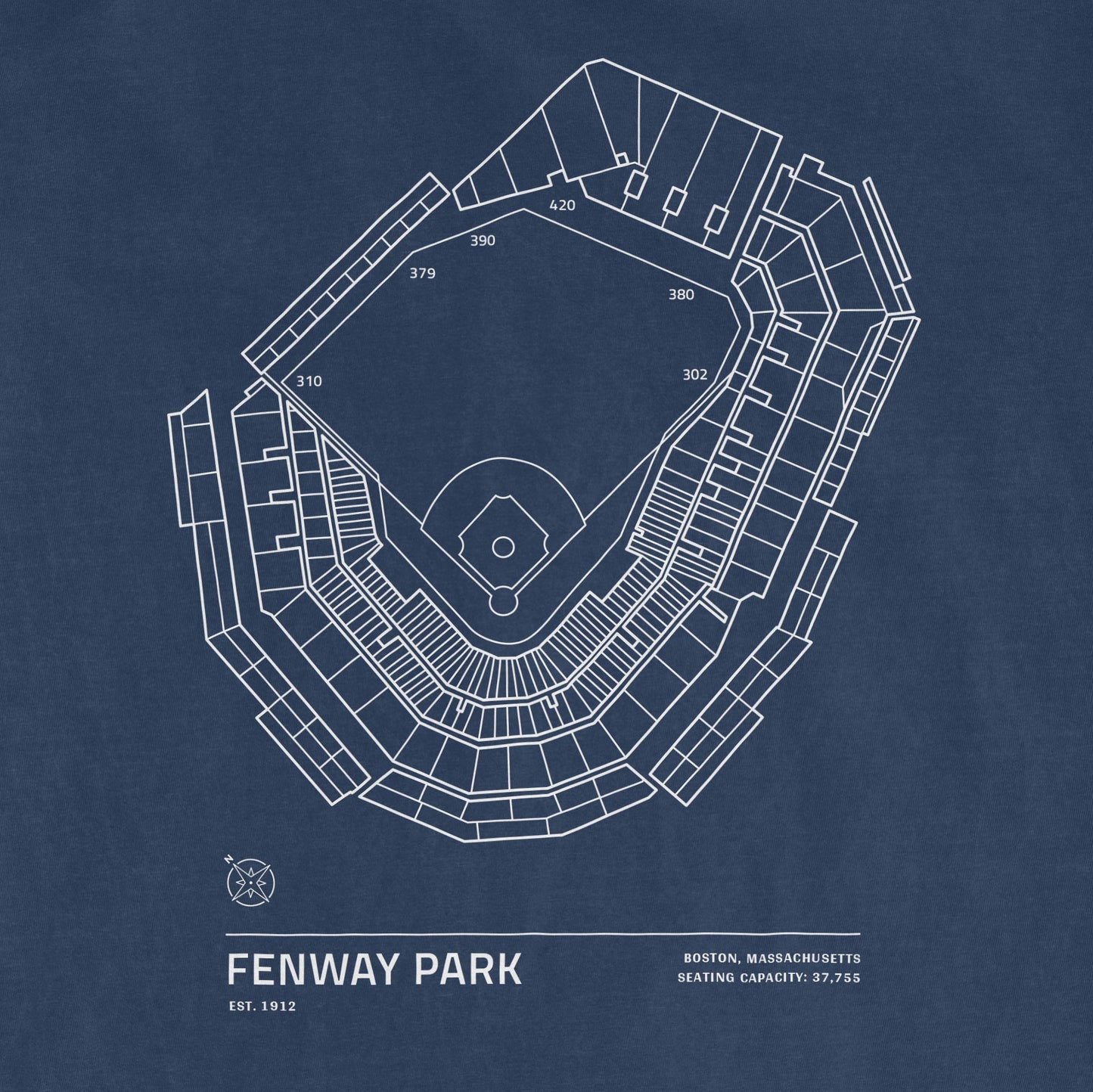 Fenway Park - Stadium Collection | Comfort Colors Tee
