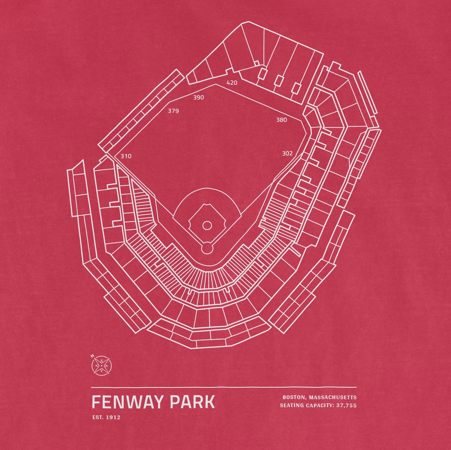 Fenway Park - Stadium Collection | Comfort Colors Tee