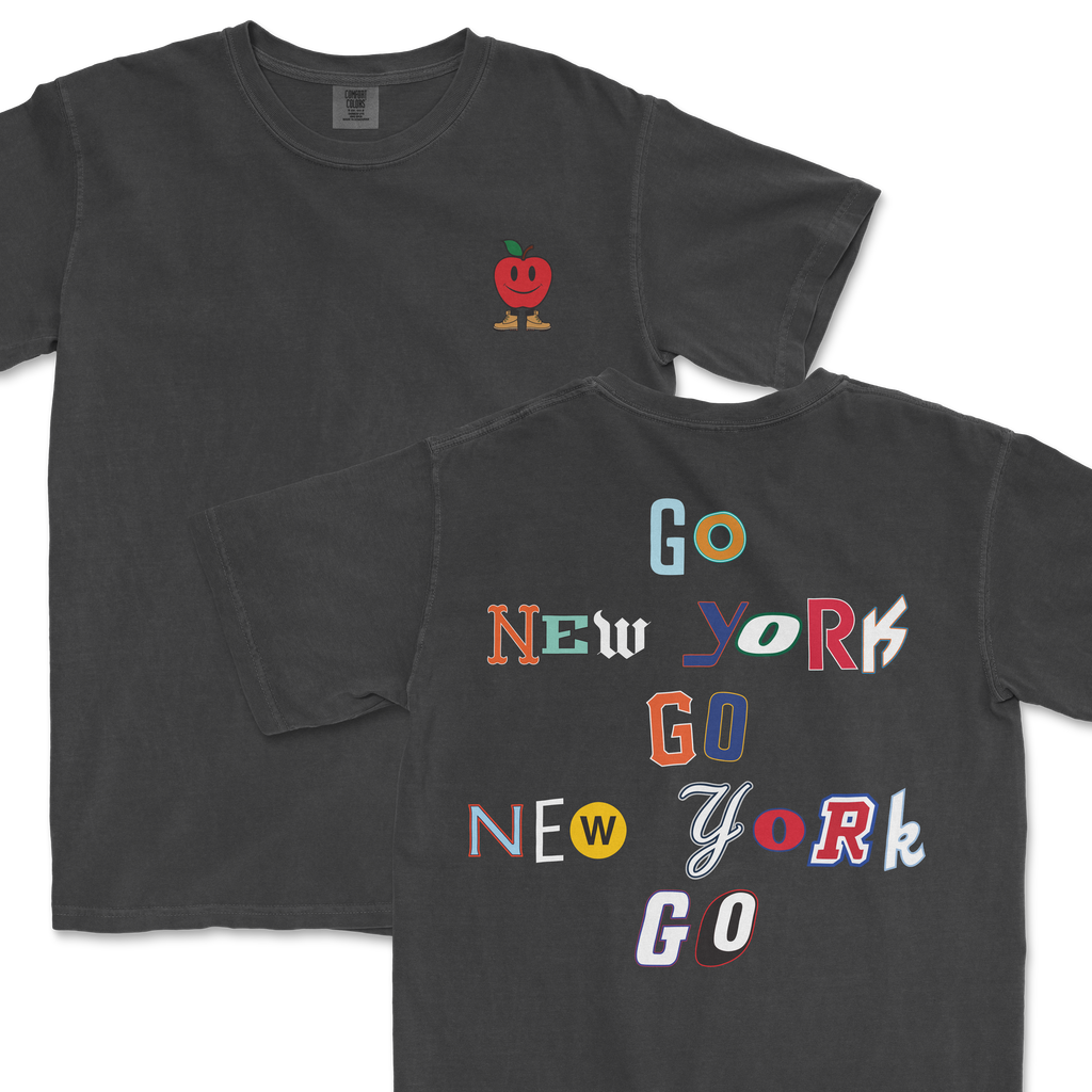 Go New York | Premium Comfort Colors Shirt | Fade-Resistant Ink
