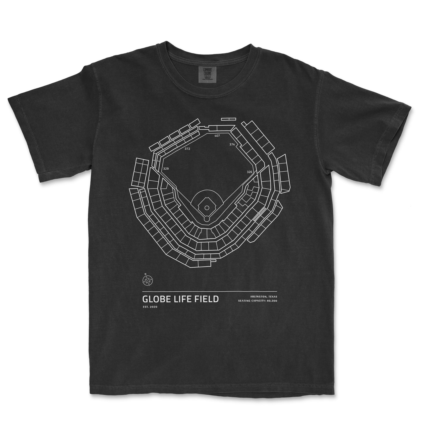 Globe Life Field - Stadium Collection | Comfort Colors Tee