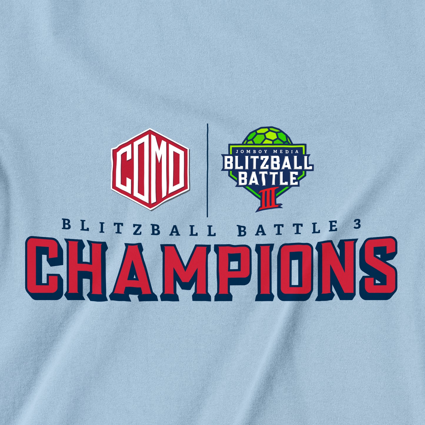 Como the Champs | Blitzball 3 T-Shirt
