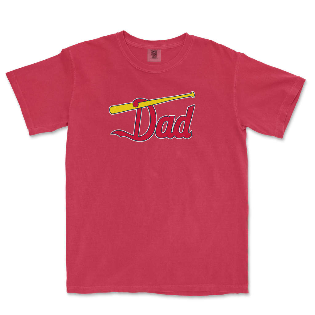 トップス SD Heavyweight Logo Baseball T St. Louis Baseball Dad | Premium Comfort Colors Shirt | Print