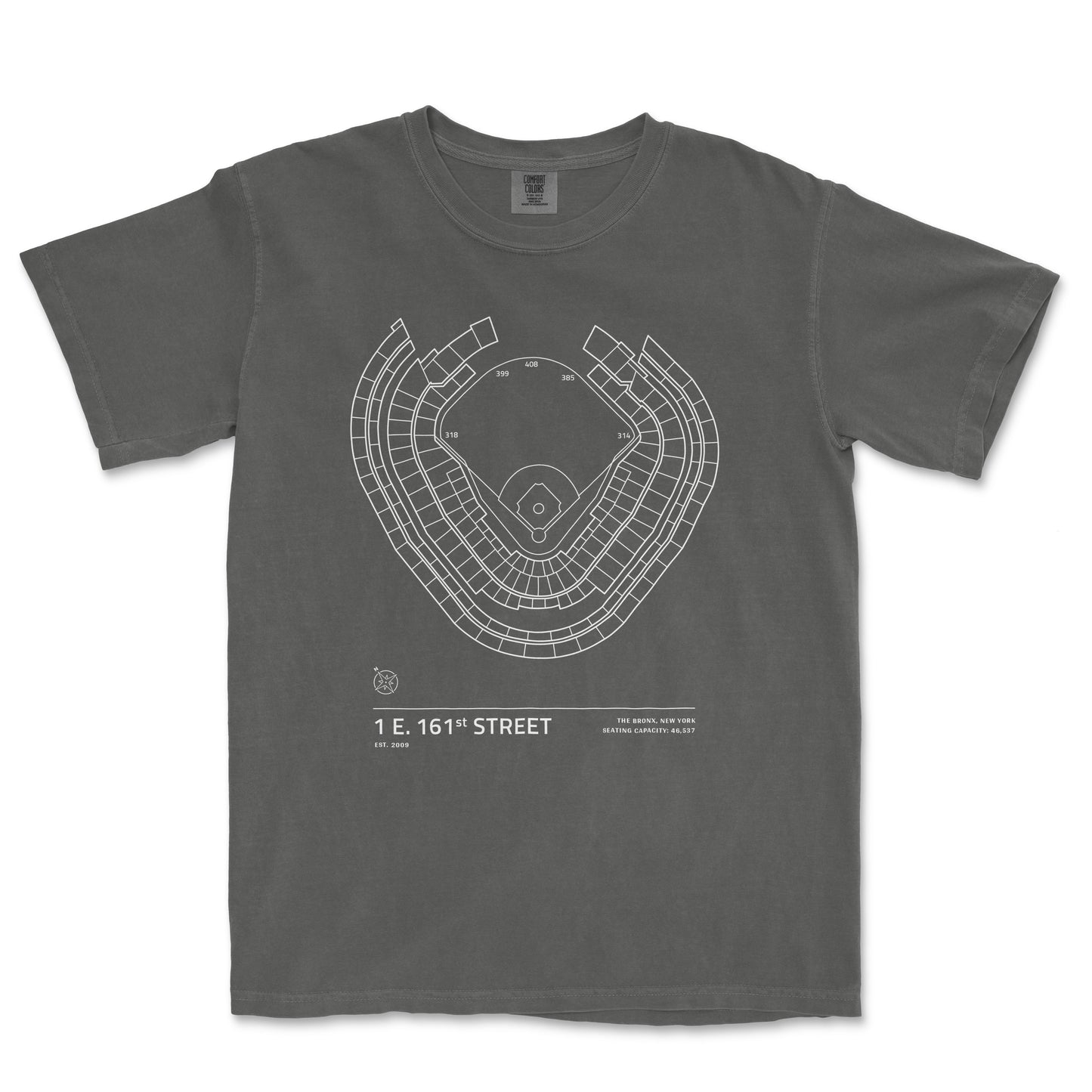 1 E 161st Street - Stadium Collection | Comfort Colors Tee