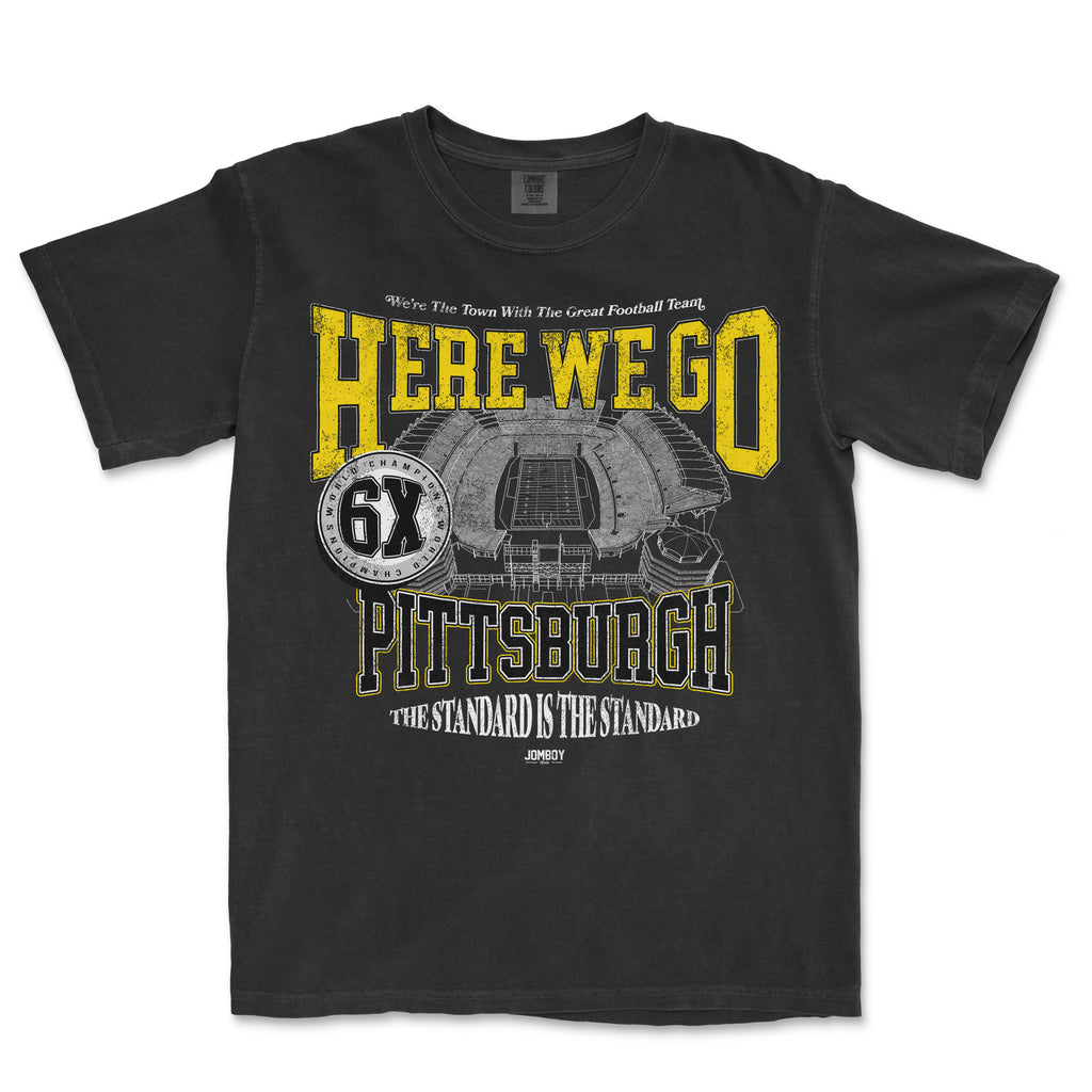 Xtreme Apparel Pittsburgh Steel City Map T-Shirt - 100% Cotton, Home Map Design, Size 2XL