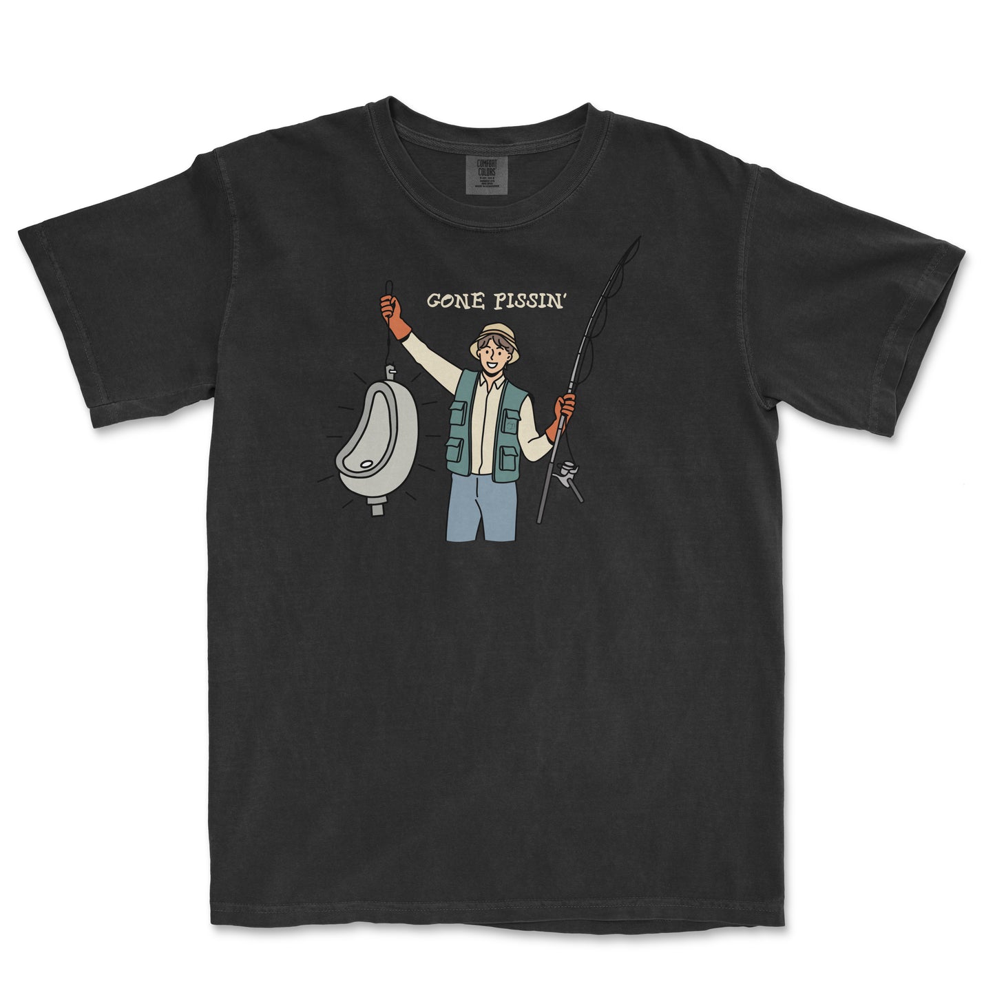 We Got Ice "Gone Pissin'" | Comfort Colors® Vintage Tee