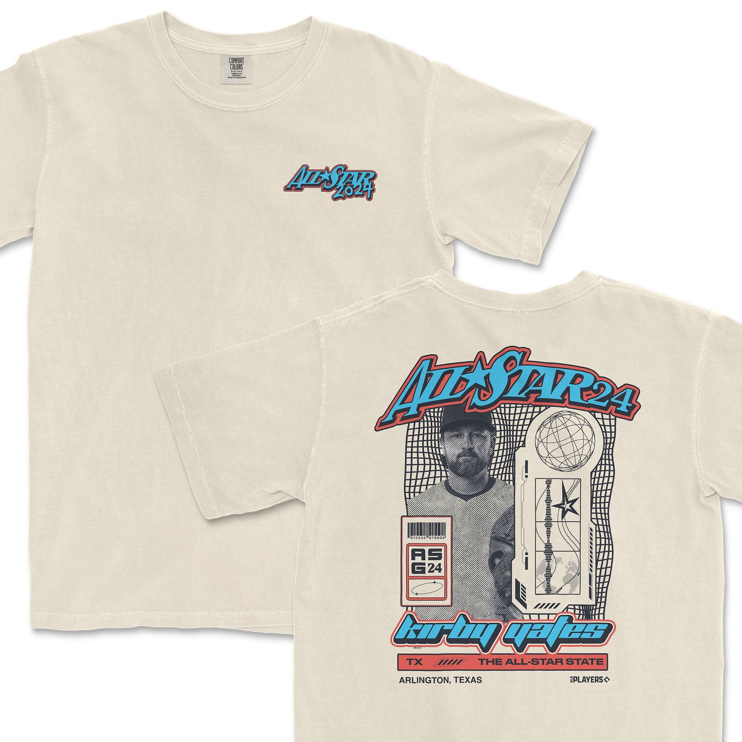 Kirby Yates - All-Star Game | Comfort Colors Tee