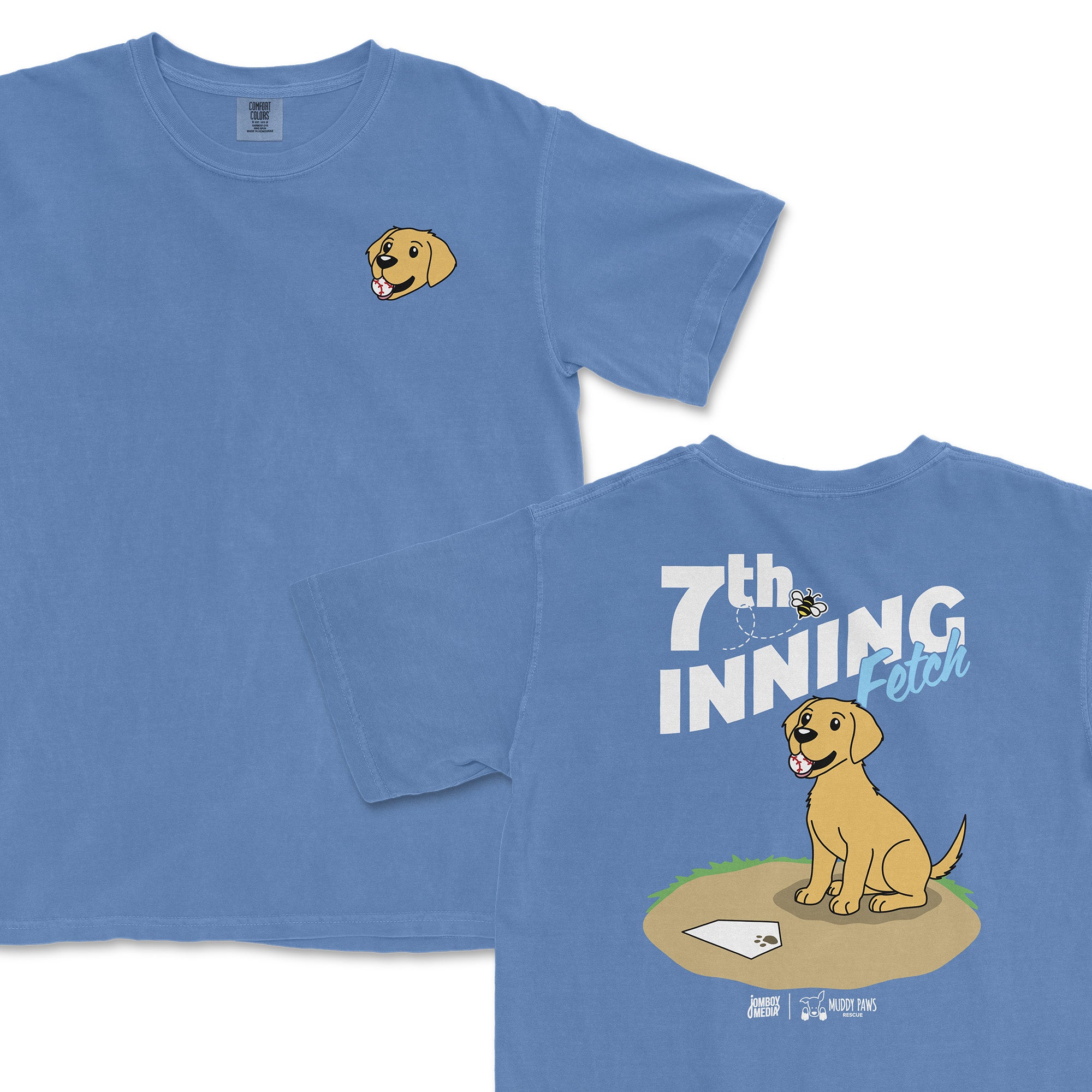 Yellow Lab — 7th-Inning Fetch Cartoons