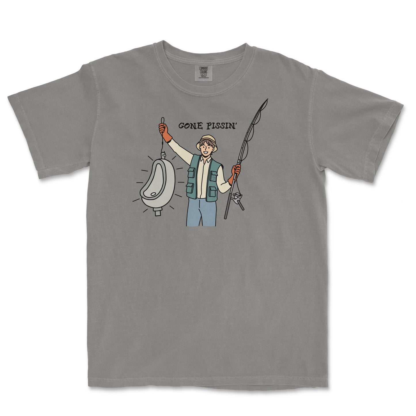 We Got Ice "Gone Pissin'" | Comfort Colors® Vintage Tee