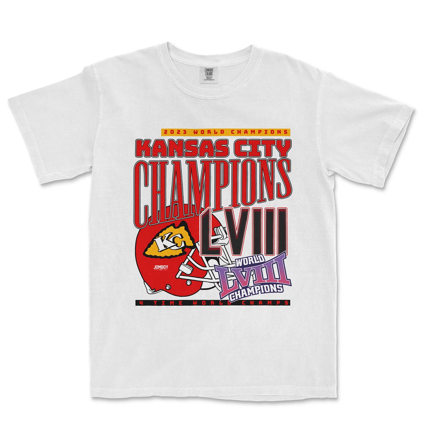 KANSAS CITY WORLD CHAMPIONS | COMFORT COLORS® VINTAGE TEE