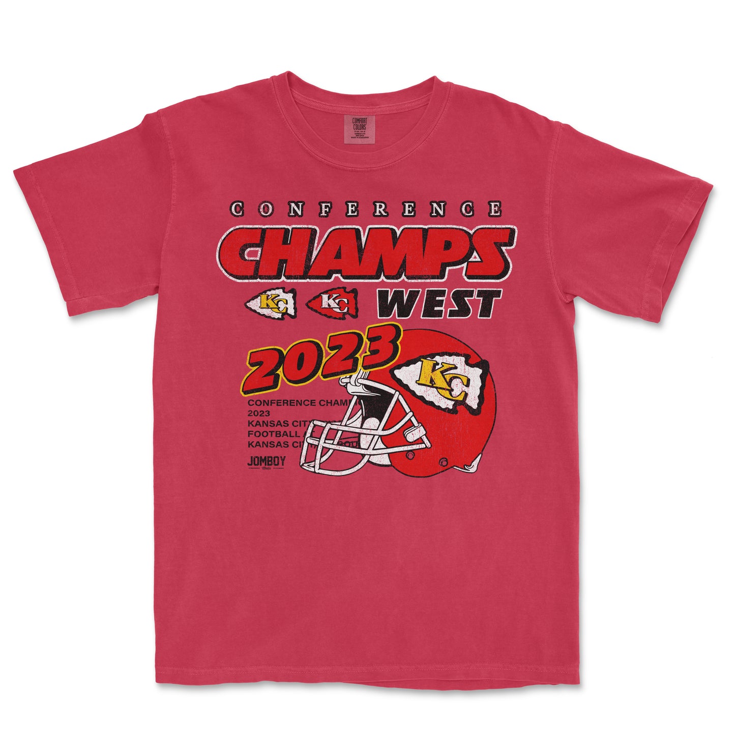 KANSAS CITY CONFERENCE CHAMPS 2023 | COMFORT COLORS® VINTAGE TEE