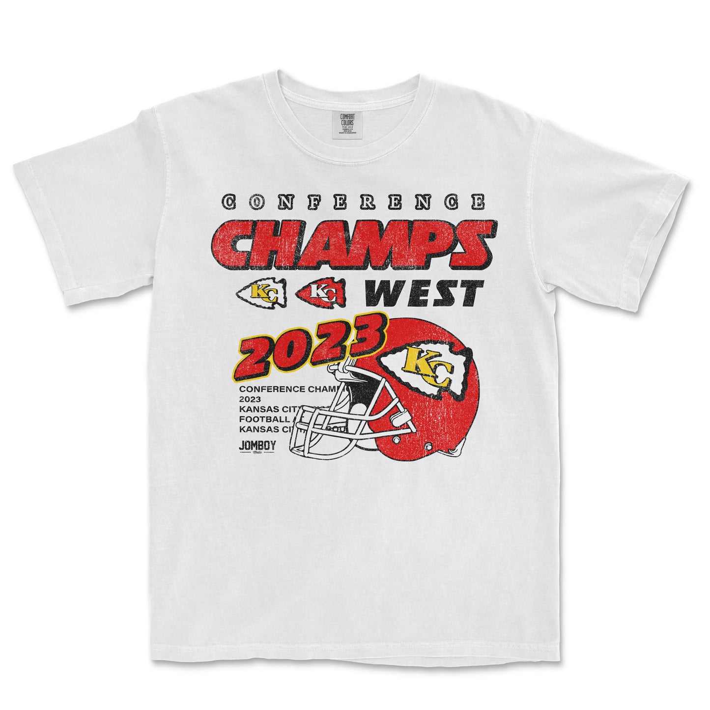 KANSAS CITY CONFERENCE CHAMPS 2023 | COMFORT COLORS® VINTAGE TEE