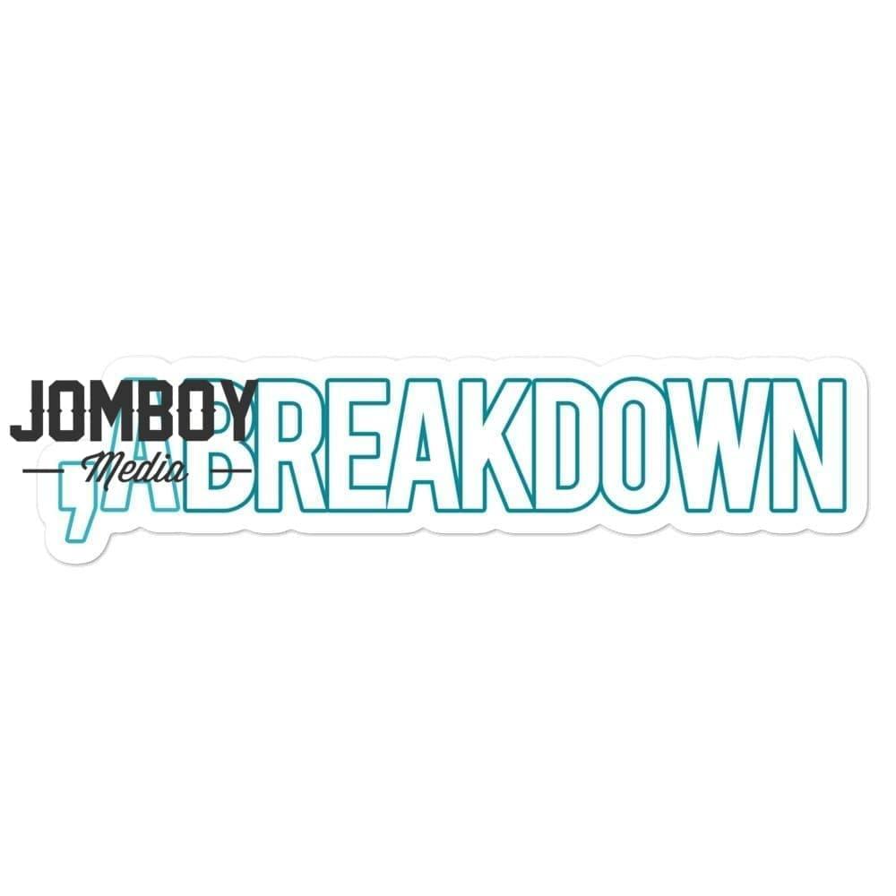 , a breakdown | Sticker