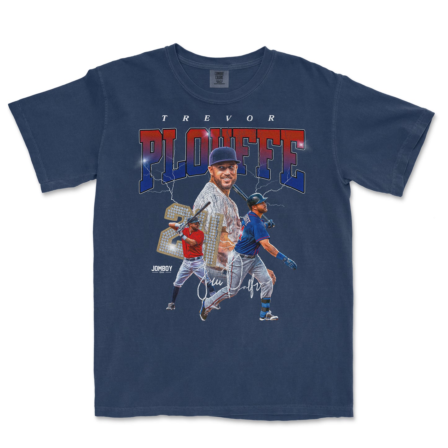 The Plouffe Retro Signature Series | Comfort Colors® Vintage Tee