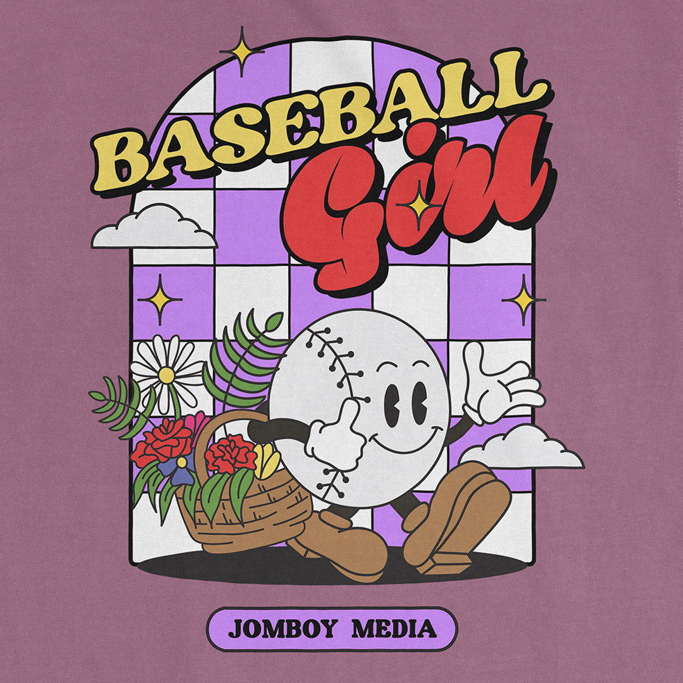 BASEBALL GIRL | COMFORT COLORS® VINTAGE TEE