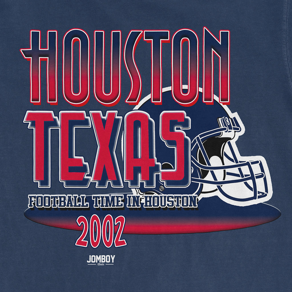Football Time in Houston | Comfort Colors® Vintage Tee