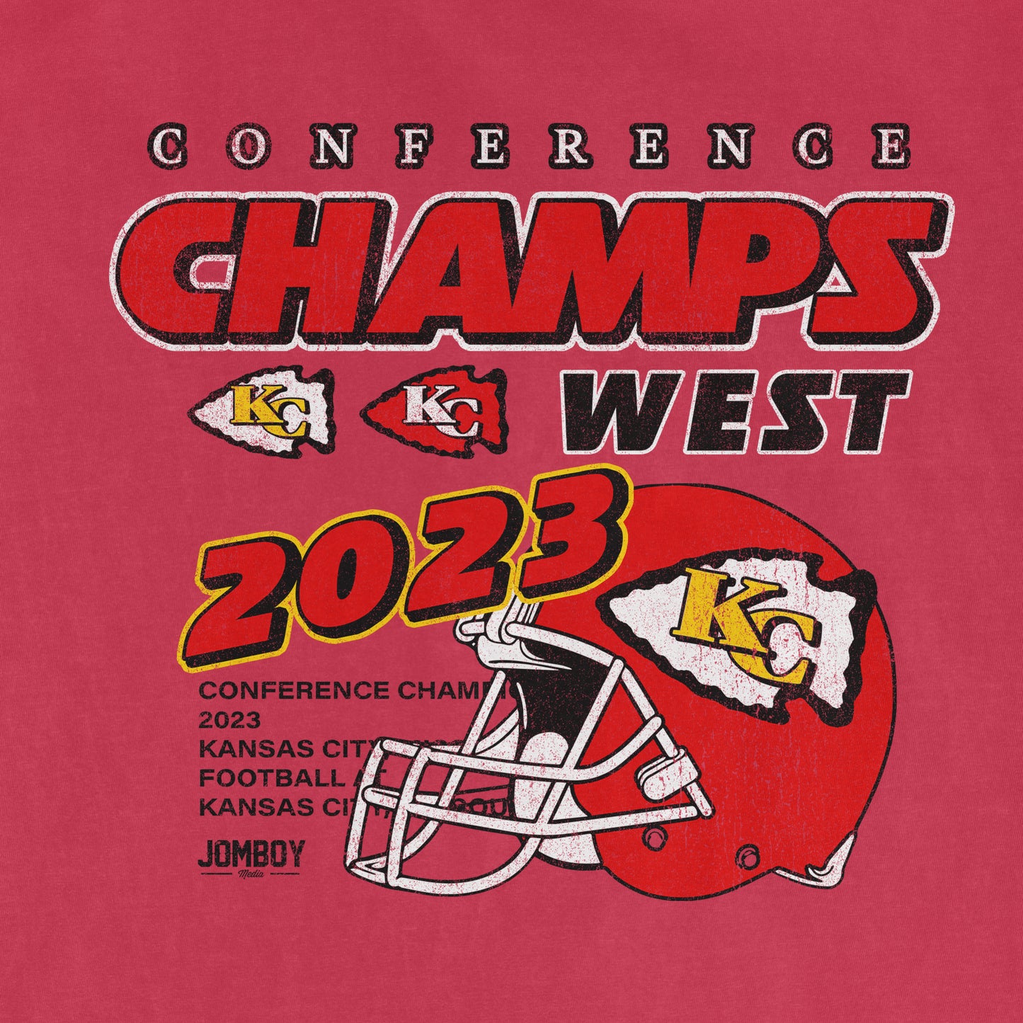 KANSAS CITY CONFERENCE CHAMPS 2023 | COMFORT COLORS® VINTAGE TEE
