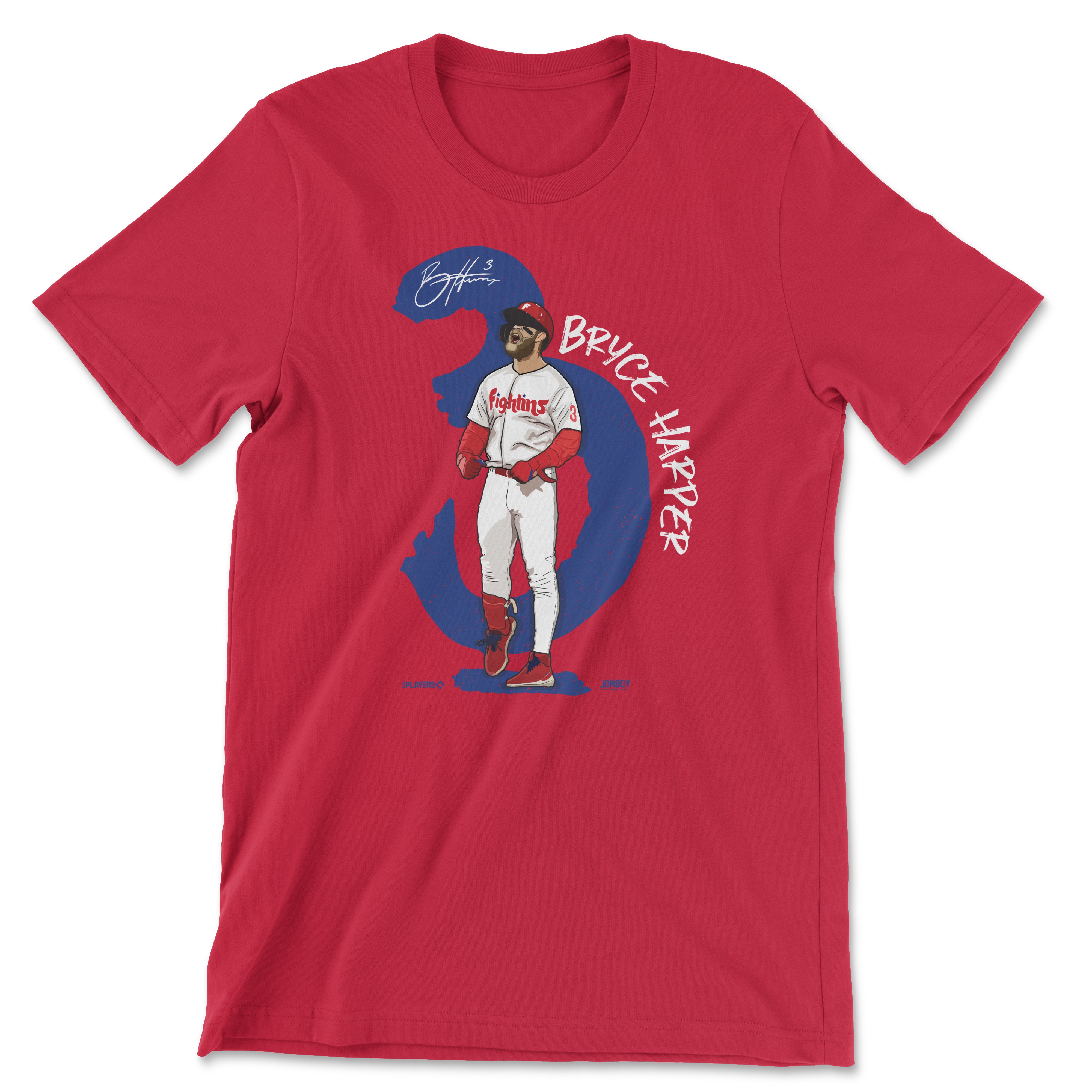 Jomboy Media Bryce Harper Signature Series | T-Shirt Athletic Heather / S