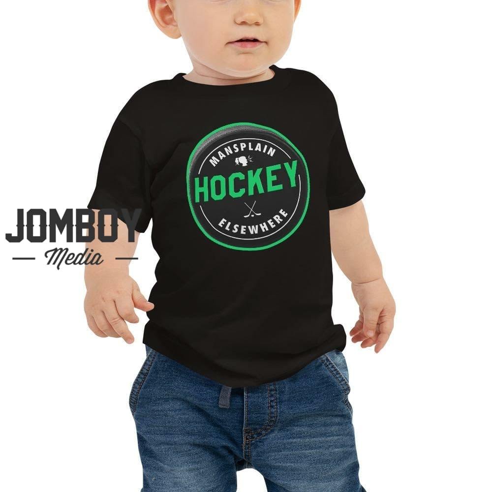 Mansplain Hockey Elsewhere | Baby Tee - Jomboy Media