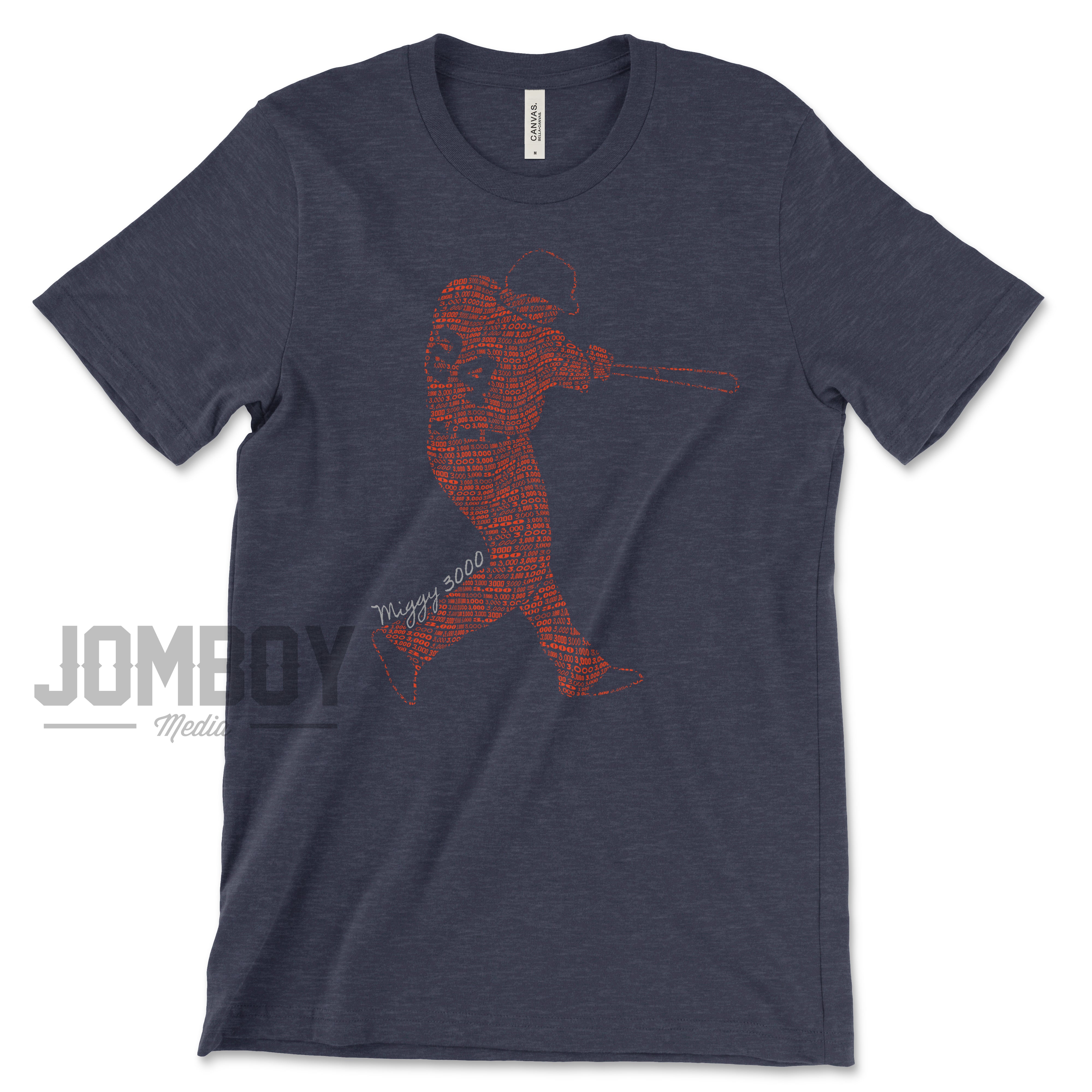 Miggy 3000 Official MLBPA T-shirt, Baseball Apparel