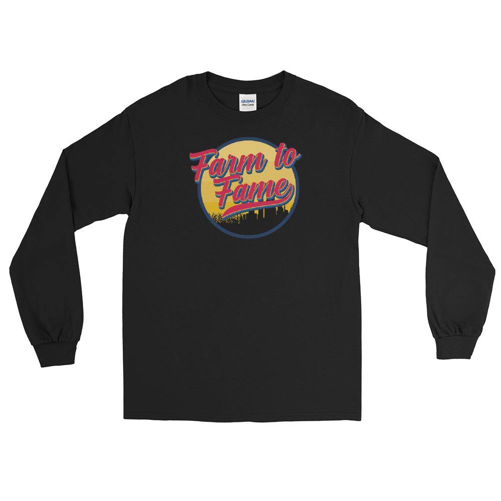 Farm To Fame Logo | Long Sleeve Shirt - Jomboy Media