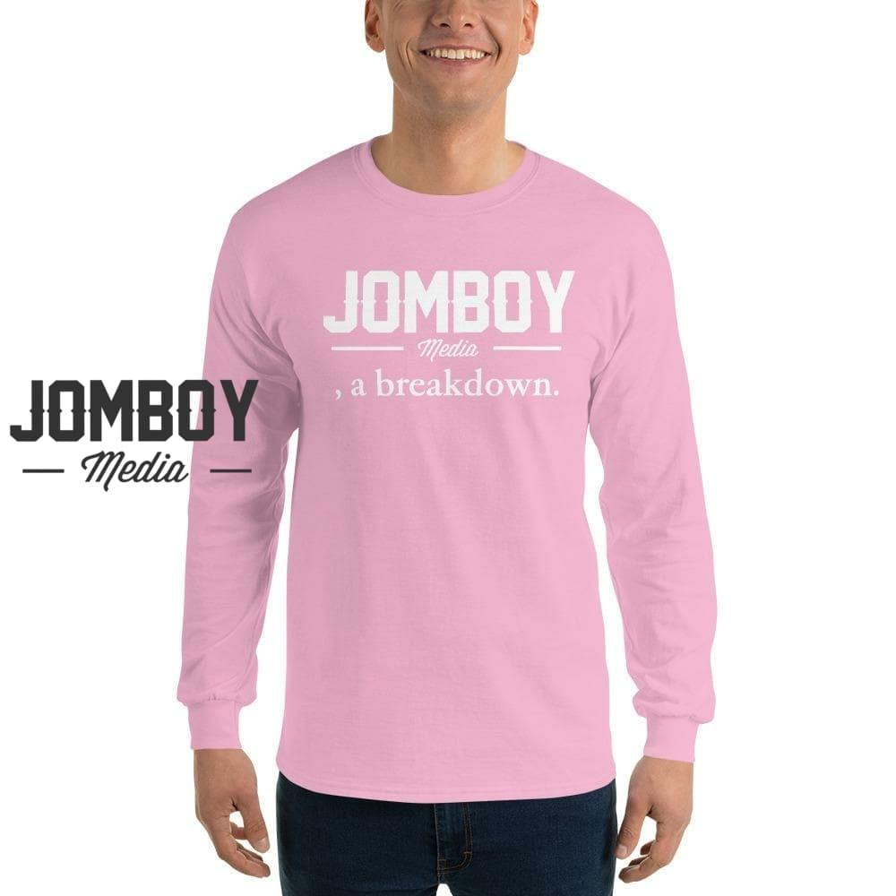 Jomboy Media, a Breakdown | Long Sleeve Shirt - Jomboy Media