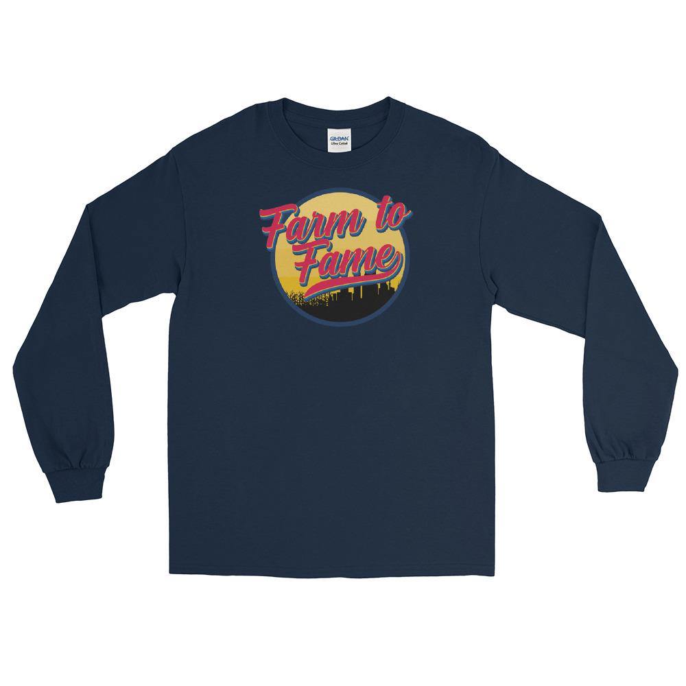 Farm To Fame Logo | Long Sleeve Shirt - Jomboy Media