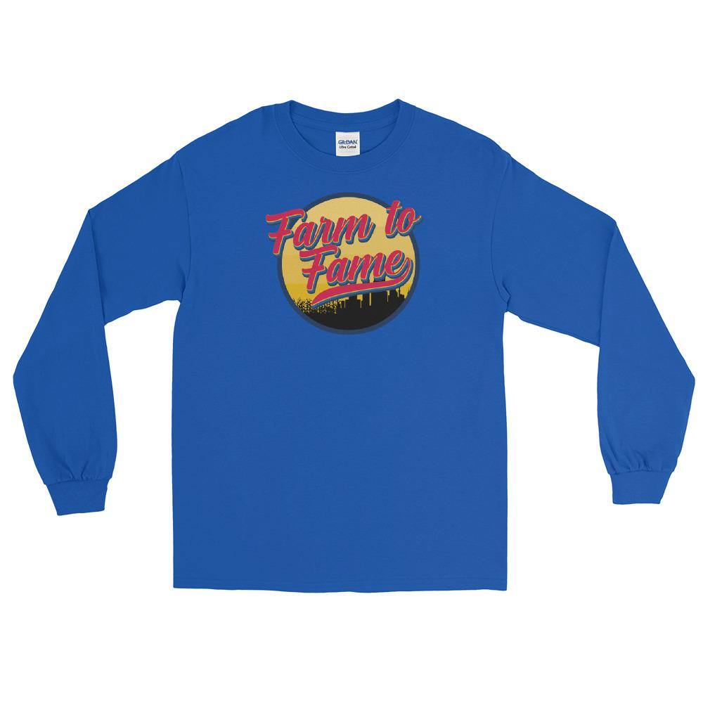 Farm To Fame Logo | Long Sleeve Shirt - Jomboy Media