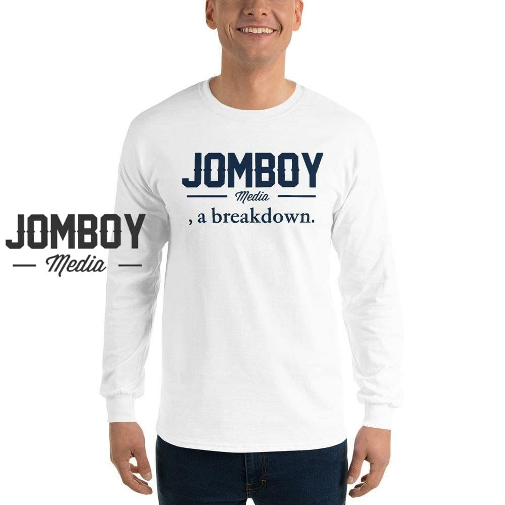 Jomboy Media, a Breakdown | Long Sleeve Shirt - Jomboy Media