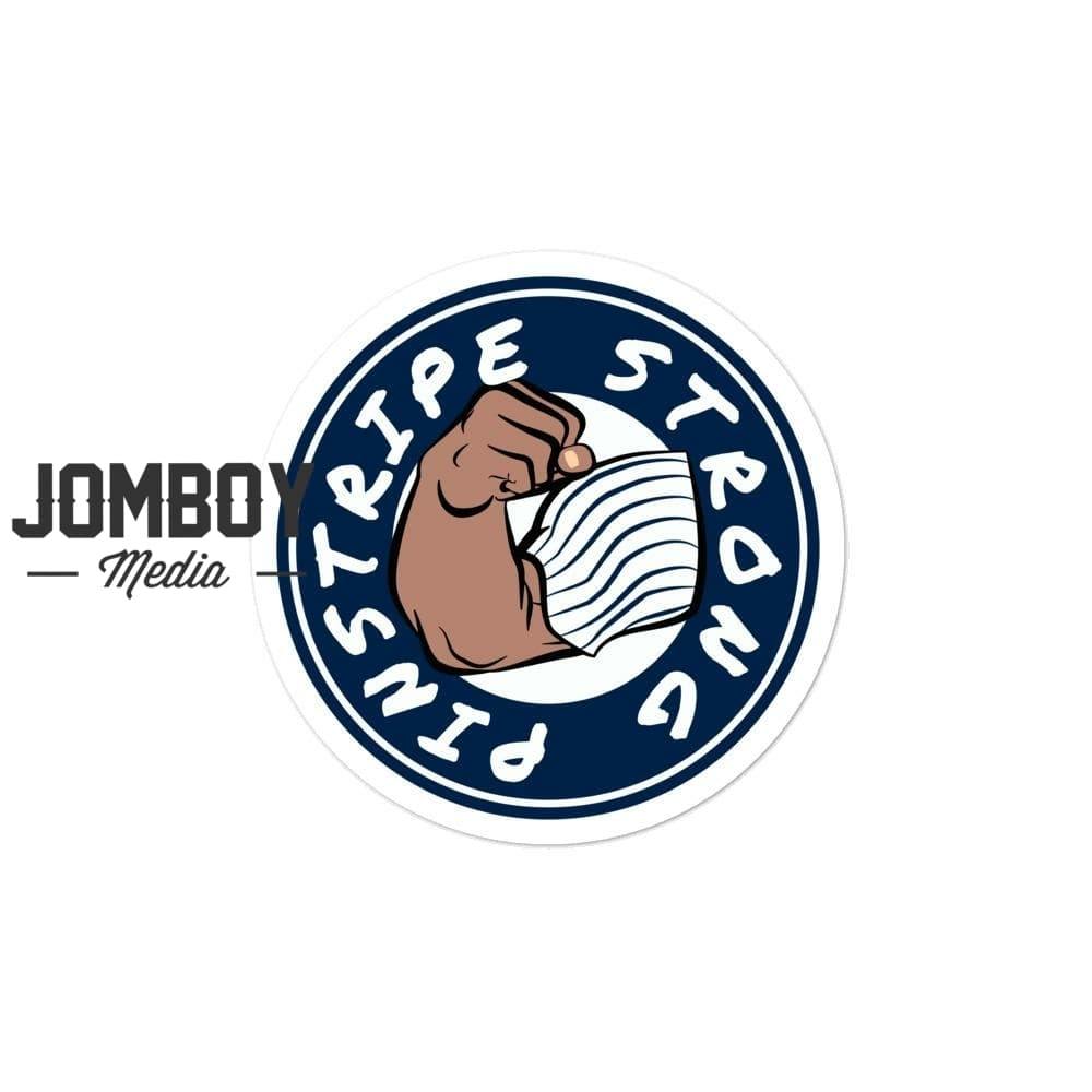 Pinstripe Strong | Sticker - Jomboy Media