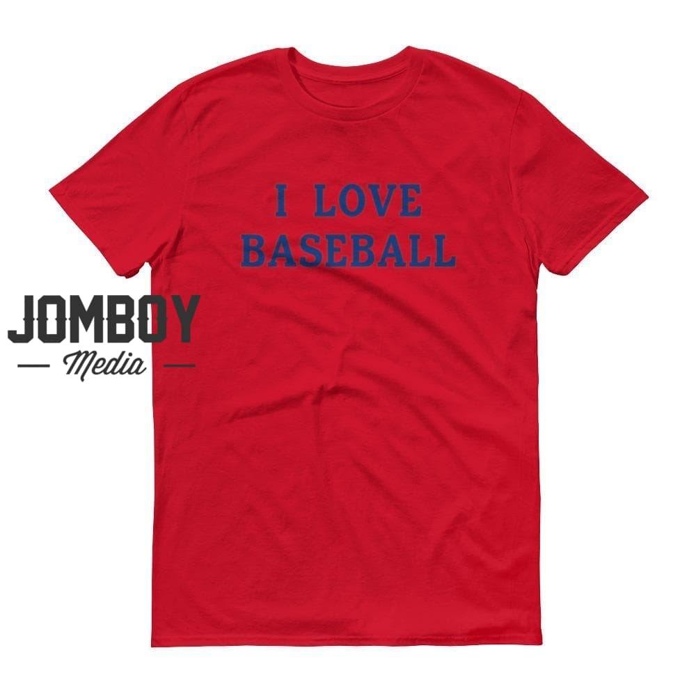 I Love Baseball | Rangers | T-Shirt - Jomboy Media