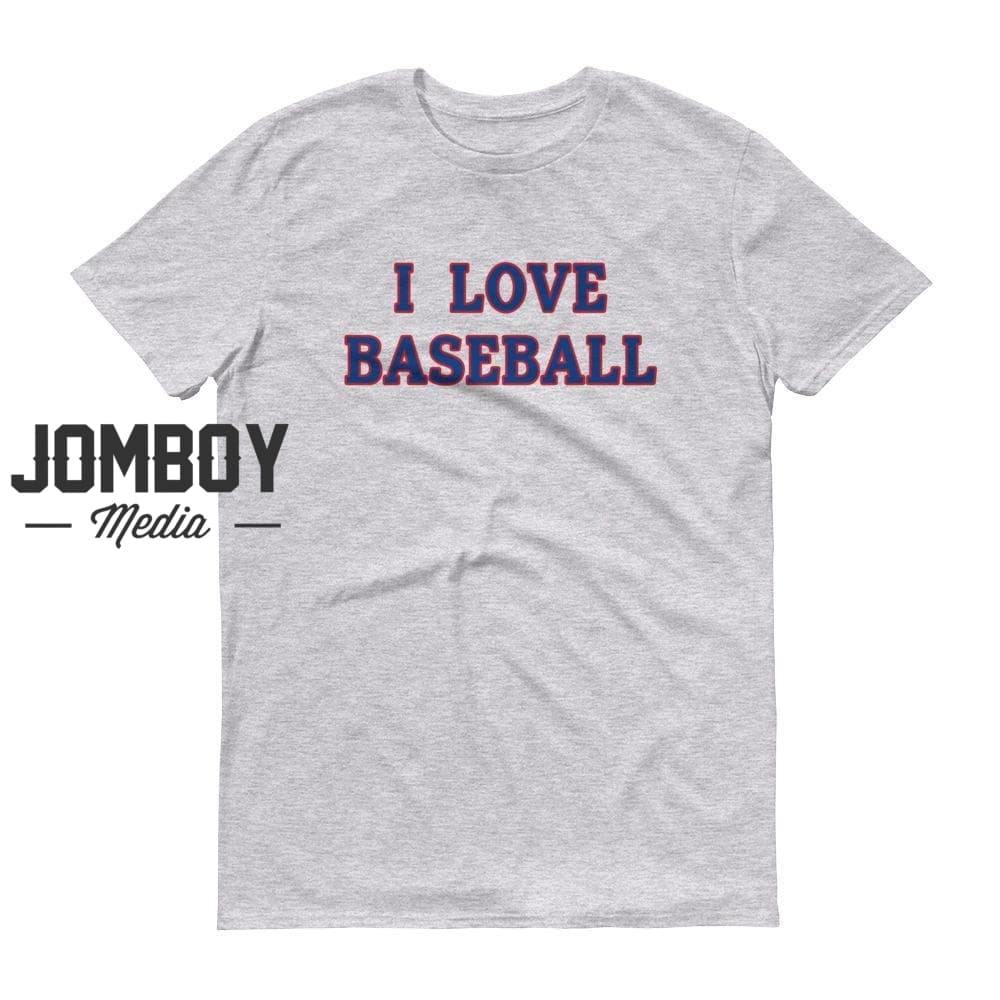 I Love Baseball | Rangers | T-Shirt - Jomboy Media