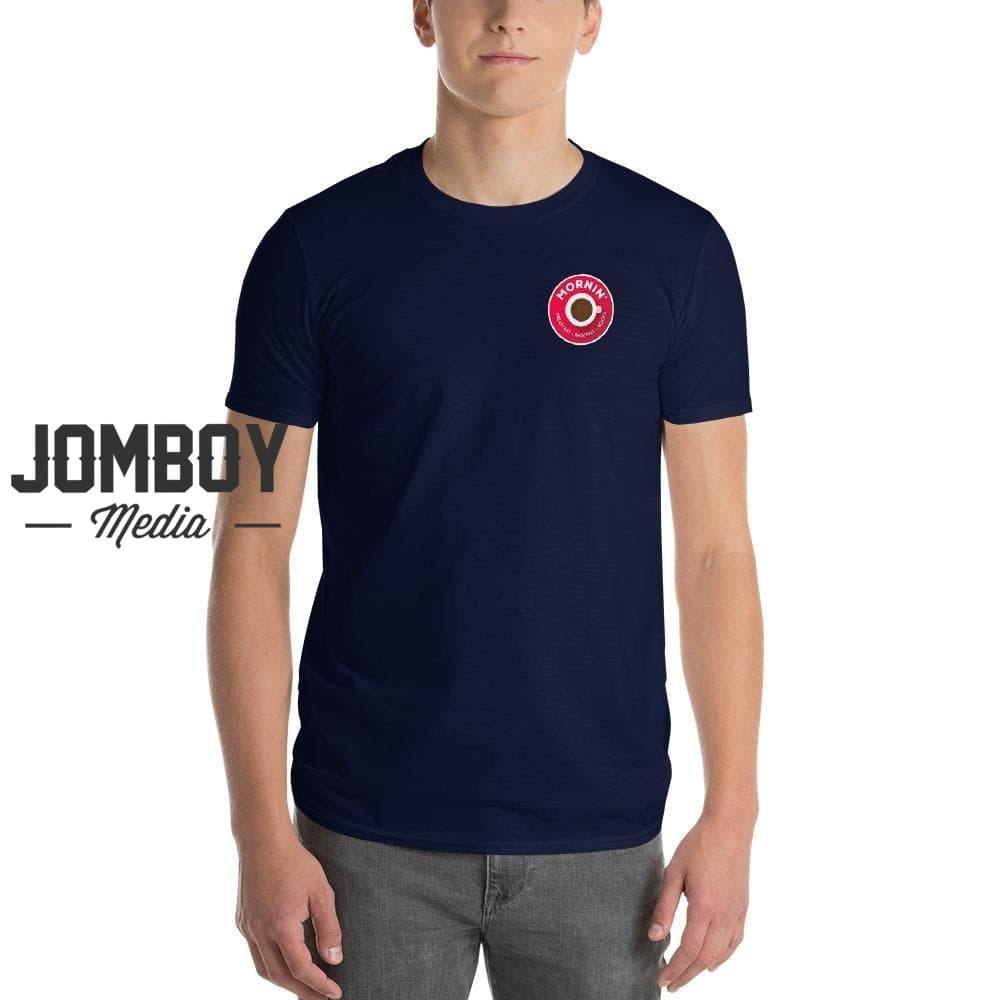 Mornin' Pocket Logo | T-Shirt - Jomboy Media
