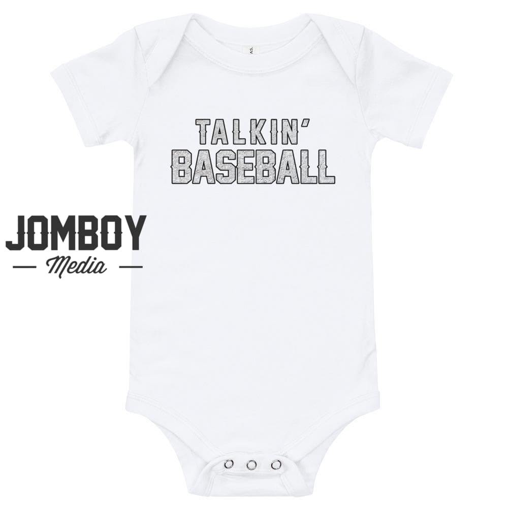 Talkin' Baseball | Baby Onesie - Jomboy Media