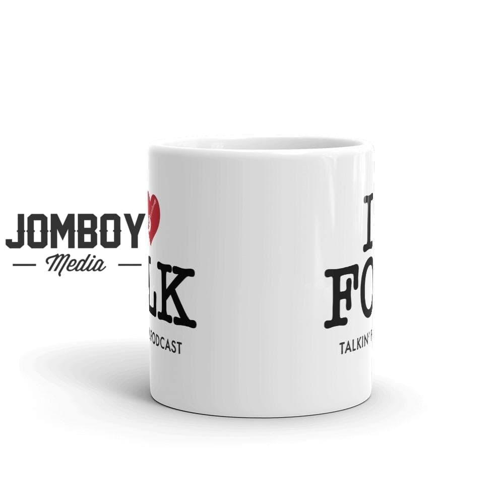 I Love Folk | Mug - Jomboy Media