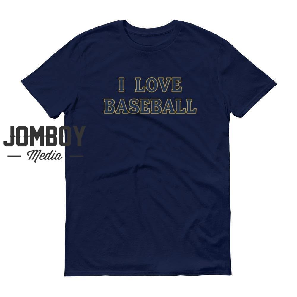 I Love Baseball | Brewers | T-Shirt - Jomboy Media