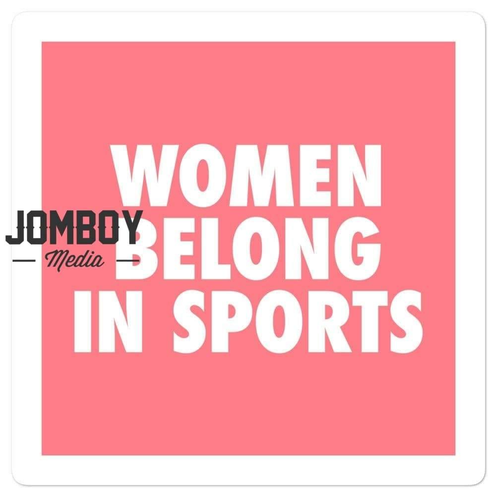 Women Belong In Sports | Sticker | Marla - Jomboy Media