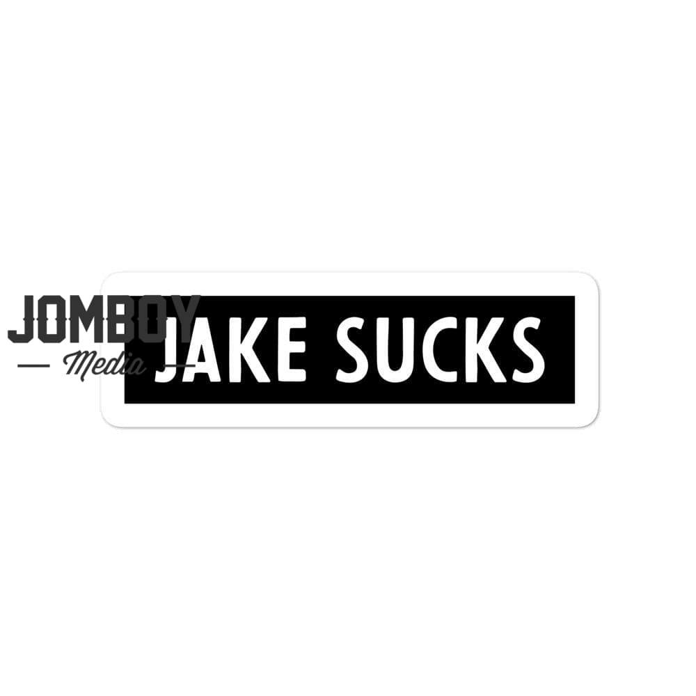 JAKE SUCKS | Sticker - Jomboy Media