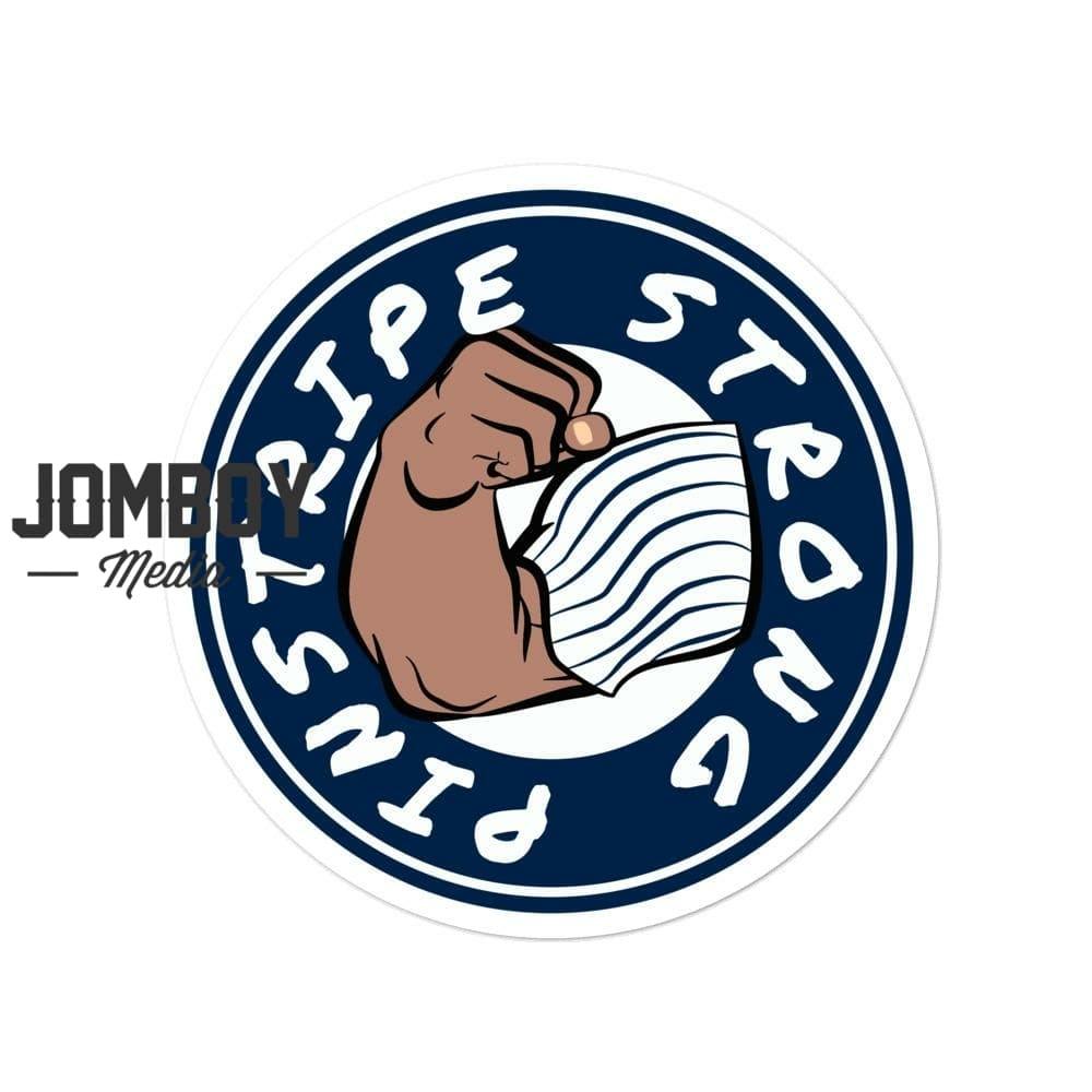 Pinstripe Strong | Sticker - Jomboy Media