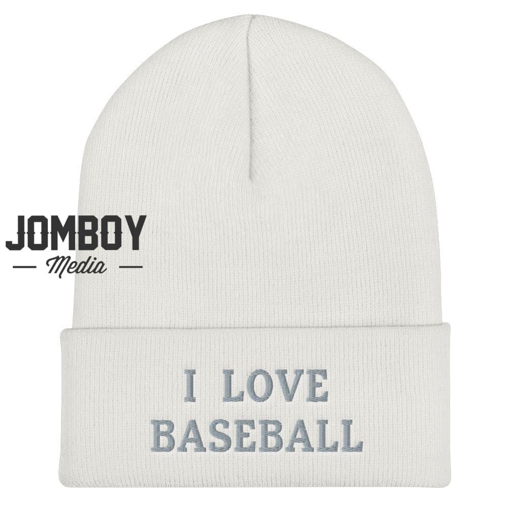 I Love Baseball - Beanie - Jomboy Media
