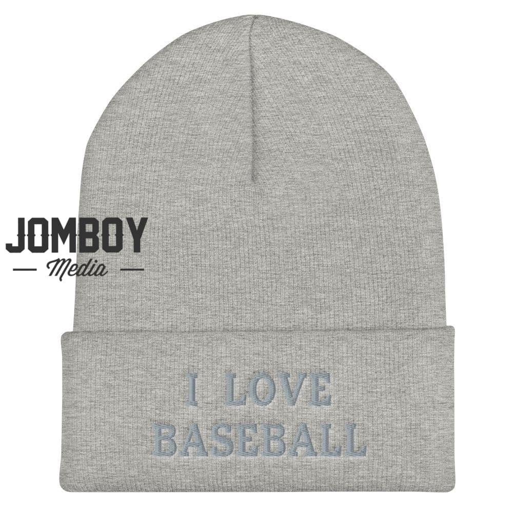 I Love Baseball - Beanie - Jomboy Media