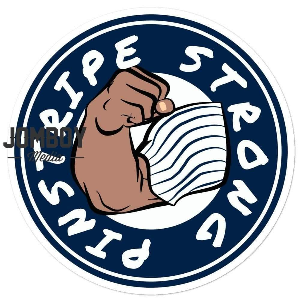 Pinstripe Strong | Sticker - Jomboy Media