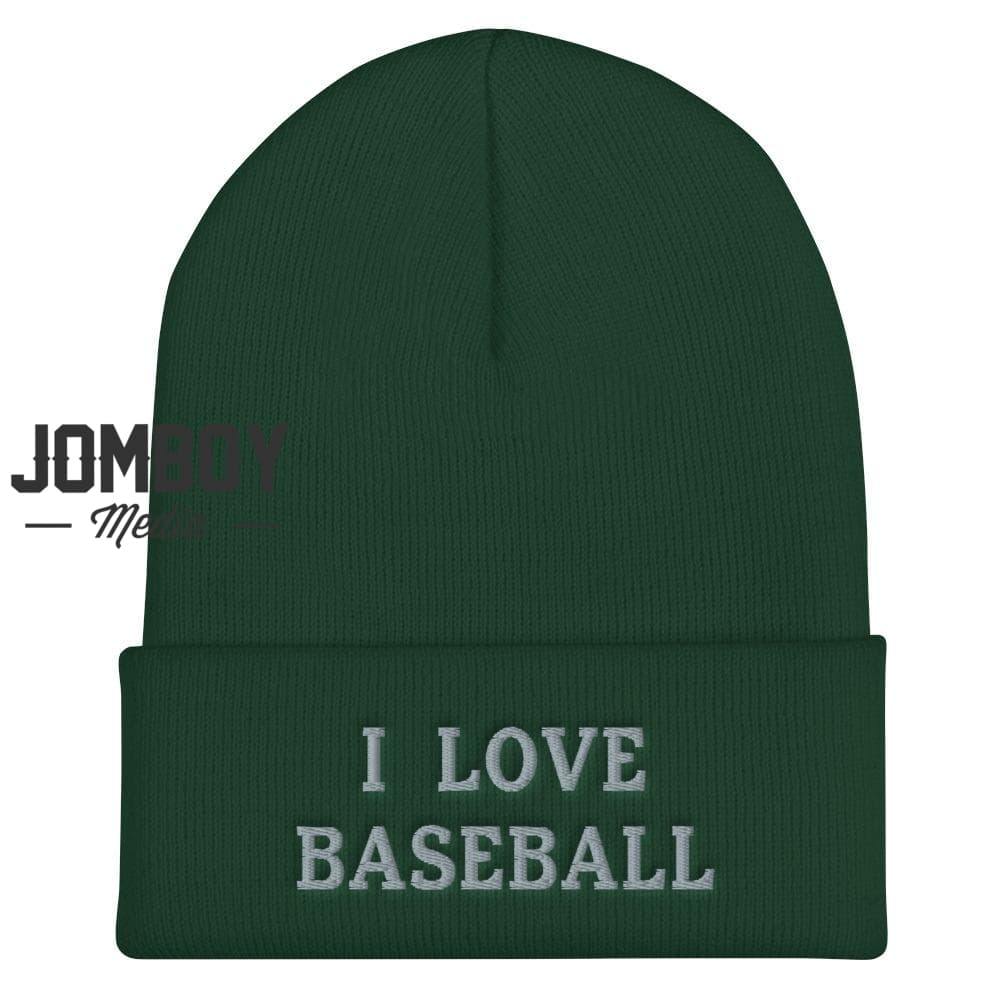 I Love Baseball - Beanie - Jomboy Media