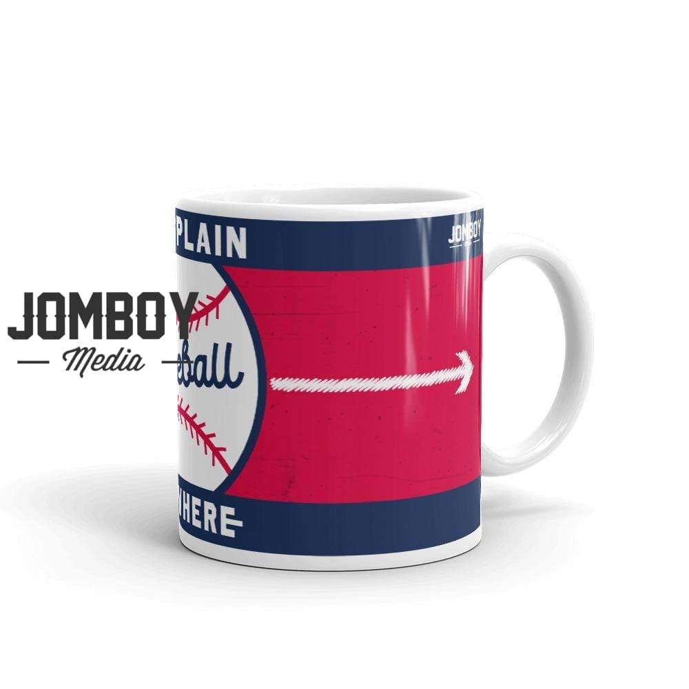 Mansplain Baseball Elsewhere | Mug - Jomboy Media